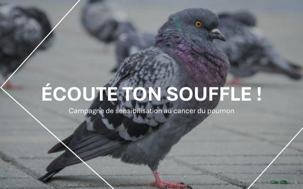 Ecoute ton souffle - Campagne de sensibilisation au cancer du poumon 2025 Hôpital Universitaire de Bruxelles