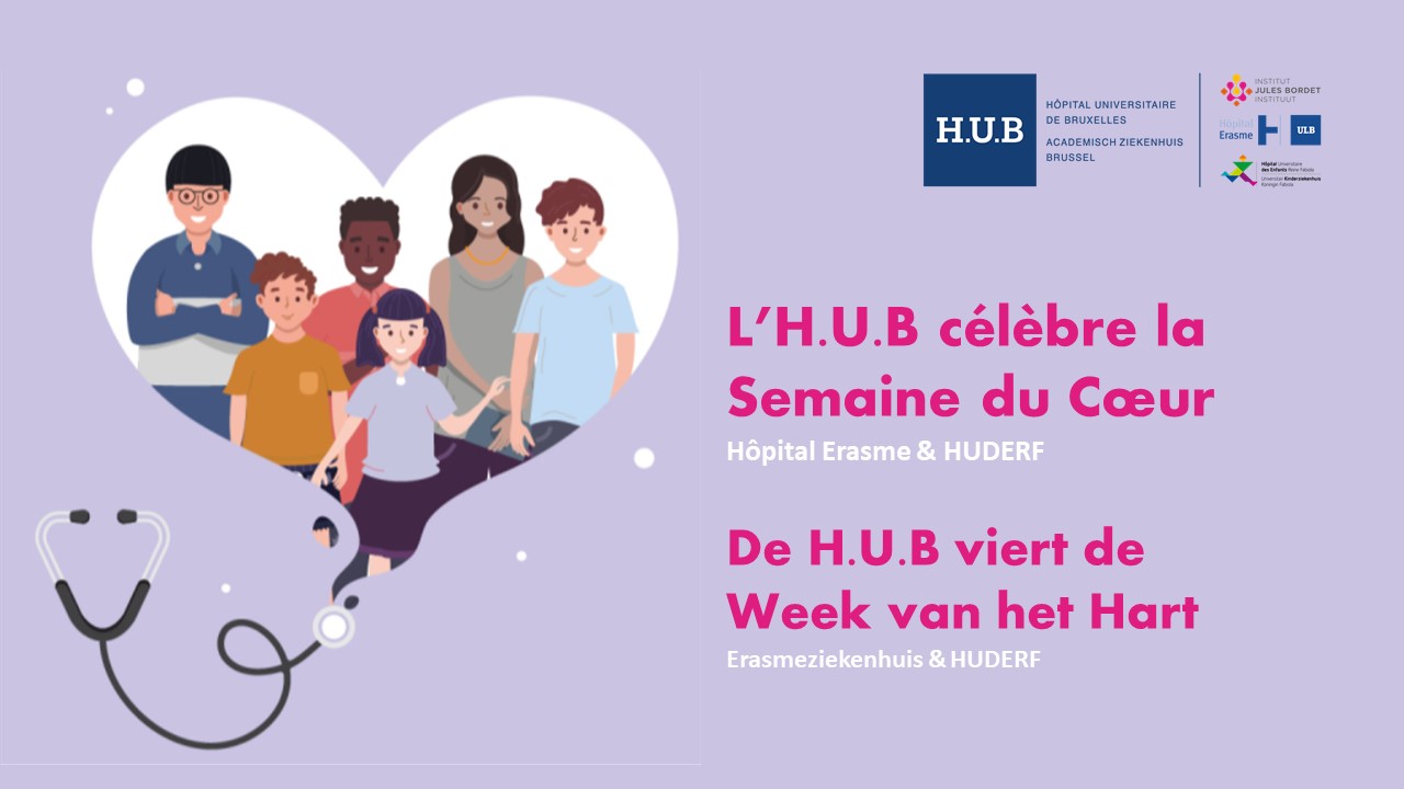 Journée de la santé cardiaque 2025 Hôpital Erasme HUDERF H.U.B