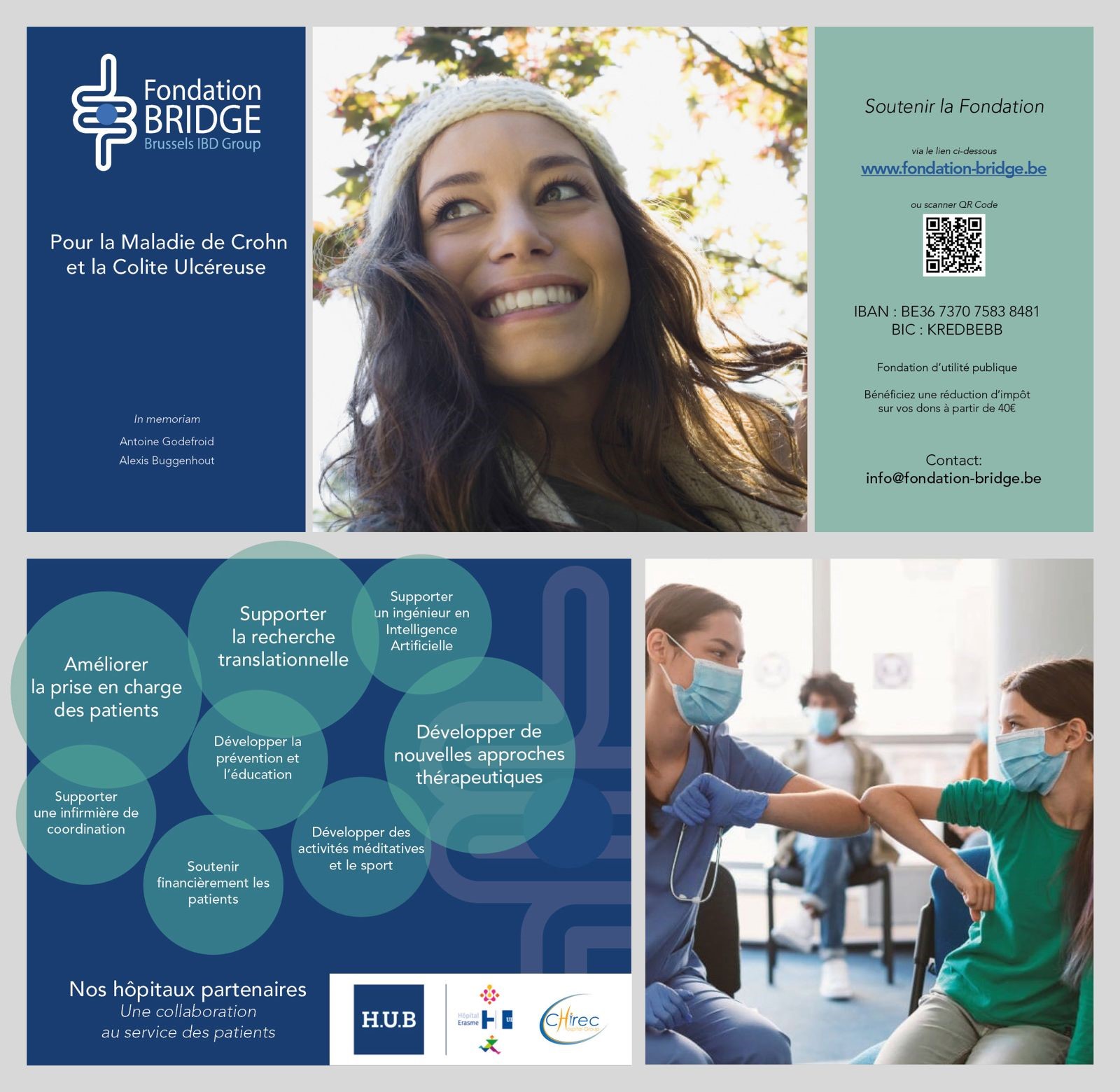 FONDATION BRIDGE - Brussels IBD Group - Soutenir la fondation