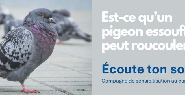 Ecoute ton souffle ! Campagne de sensibilisation au cancer du poumon - Hôpital Universitaire de Bruxelles