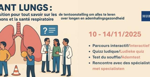 Giant Lungs - L'expo ludique sur les poumons - H.U.B