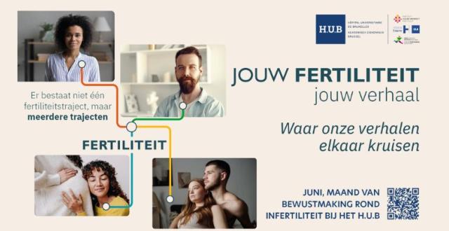 Jouw Fertiliteit, Jouw Verhaal, Bewustmaking campagne rond onvruchtbaarheid, Erasmeziekenhuis, Juni 2026