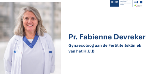 Pr. Fabienne Devreker - Gynaecoloog - Fertiliteitskliniek - Erasmeziekenhuis - MBV Sumposium - Juni 2026 - Spreker