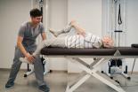 Service de Gériatrie - Hôpital Universitaire de Bruxelles - Illustration kiné personne âgée