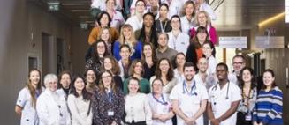 Hôpital Universitaire de Bruxelles - Photo de l'équipe du service d'Hématologie