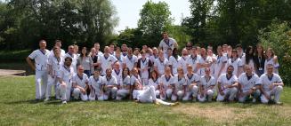 Service des Soins Intensifs - Photo d'équipe - Hôpital Universitaire de Bruxelles