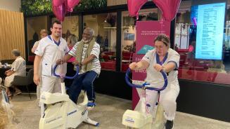 Prévention du cancer du poumon - Ecoute ton souffle - Stand de sensibilisation - H.U.B