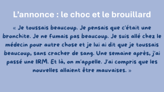Cancer du poumon - Diagnostic et prise en charge - témoignages - Hôpital Universitaire de Bruxelles