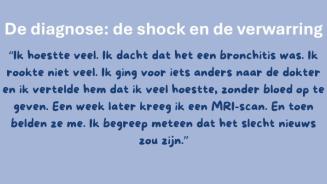 Longkanker - diagnose en behandeling - Getuigenissen van patiënten - Academisch Ziekenhuis Brussel