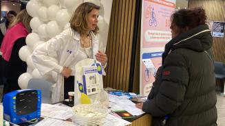 Prévention du cancer du poumon - Ecoute ton souffle - Stand de sensibilisation - H.U.B