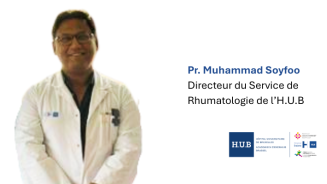 Prof. Muhammad Soyfoo - Directeur du Service de Rhumatologie de l'H.U.B - Hôpital Erasme