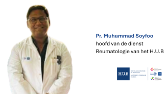 Prof. Muhammad Soyfoo - Hoofd van de dienst Reumatologie - H.U.B