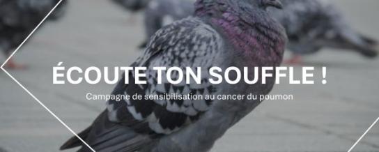 Ecoute ton souffle - Campagne de sensibilisation au cancer du poumon 2025 Hôpital Universitaire de Bruxelles